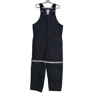 Stan Herman Men's Insulated Snow Ski Work Bib Overalls XL Reflective Workwear